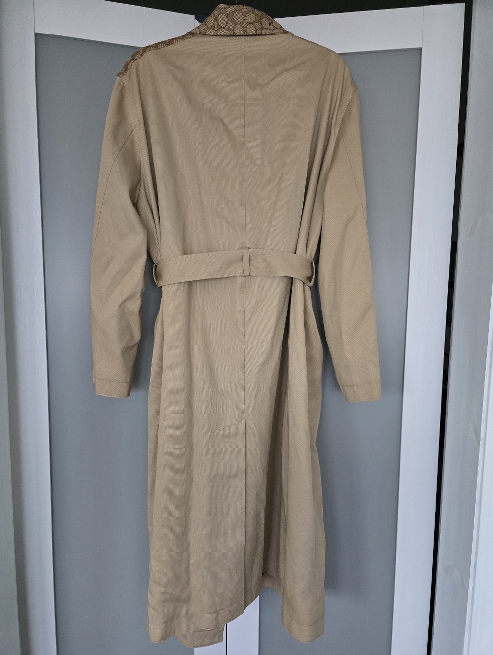 NEW Coach Women's Signature Turnlock Trench Coat - Picture 13 of 15
